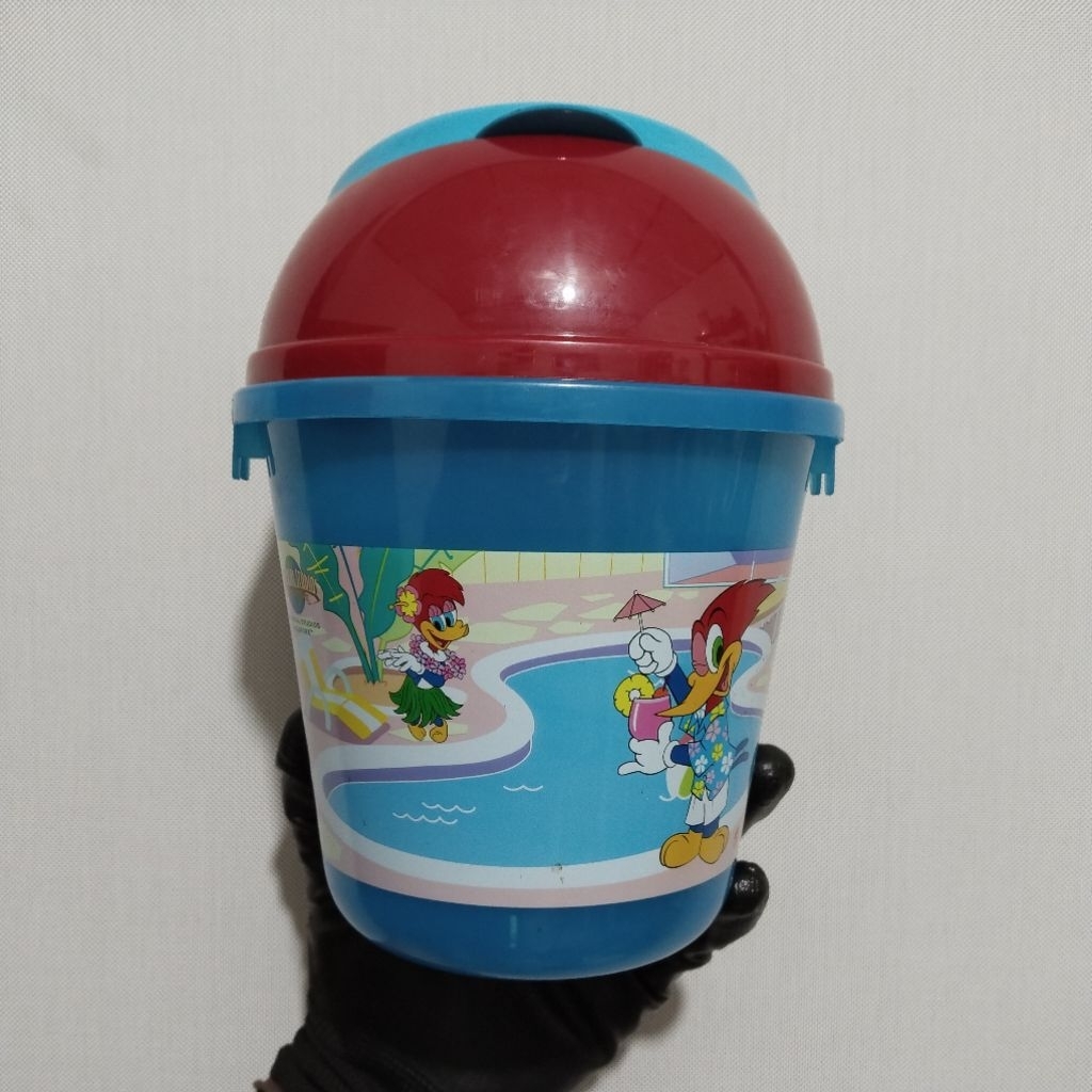 Bucket Popcorn Woody Woodpecker