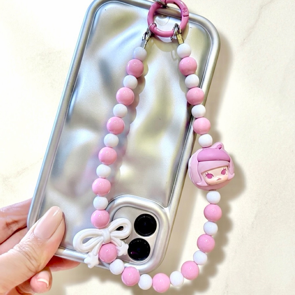 Marbel Phone Strap / Strap Hp Karakter / Strap Hp Pendek / Strap Hp Manik / Tali Hp Karakter