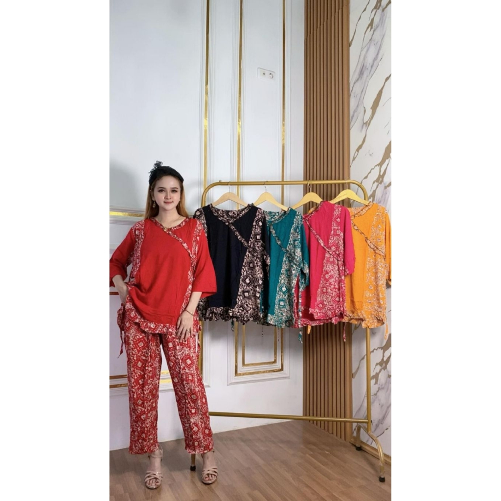 Batik Cap CP Standar model Selempang