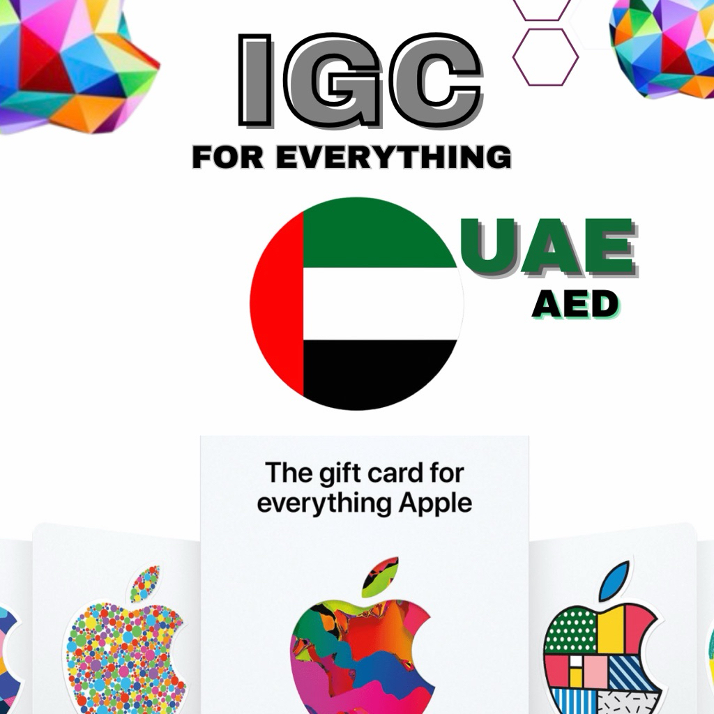 iTUNES GFT CARD KHUSUS UAE AED500 - AED2000