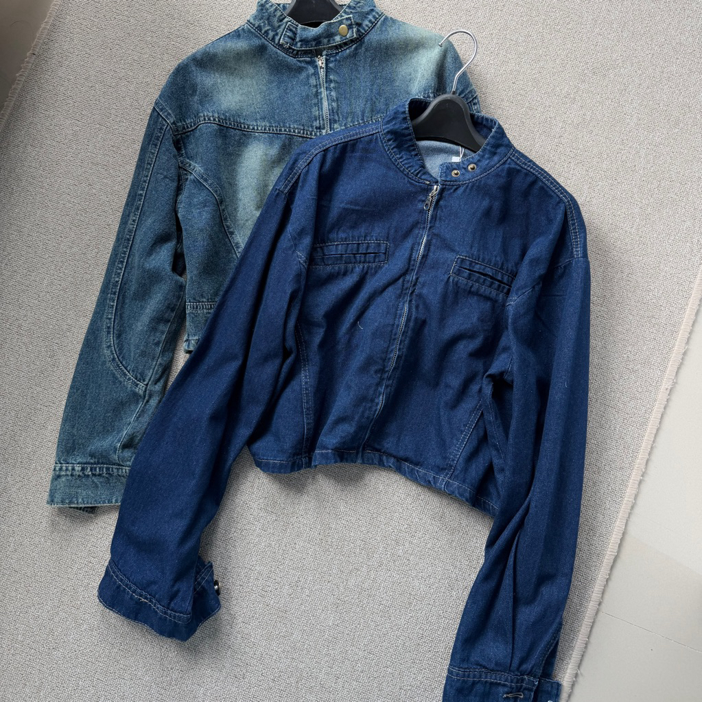 JACKET JEANS  STARLA | Jacket Wanita | Jacket Jeans | Jacket Jeans Crop | jacket jeans retro wanita