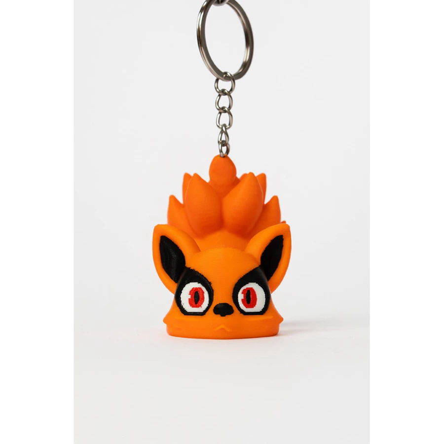 Ganci Keychain Kurama Kyubi Naruto 3D Print