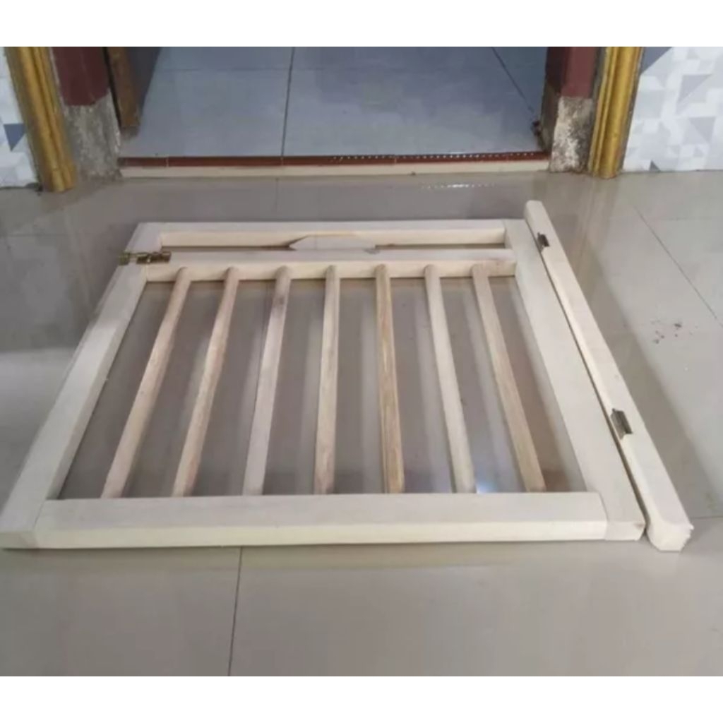 Pagar bayi + engsel dan kunci slot CUSTOM