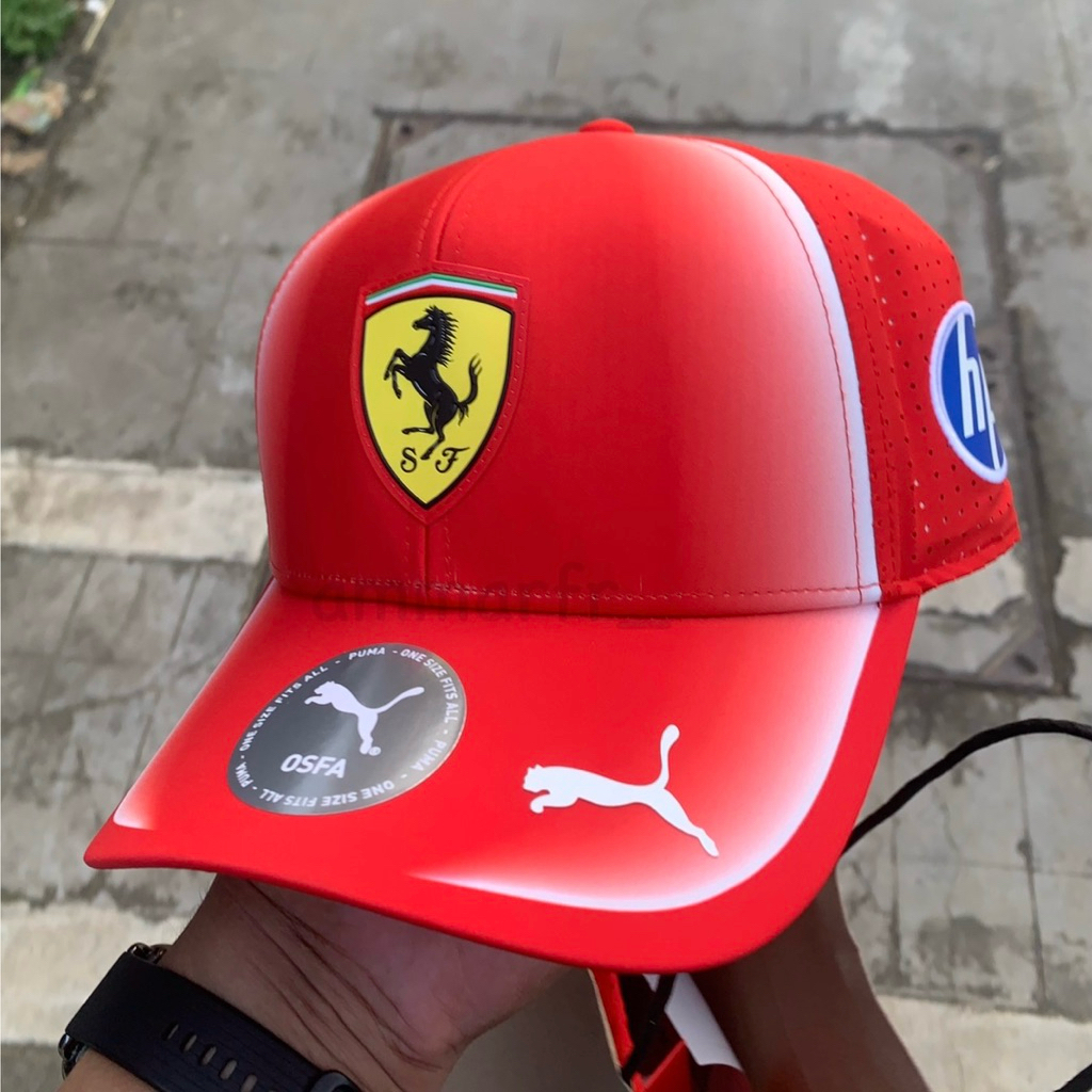 Scuderia Ferrari HP Puma Team Cap 2026 Original Topi