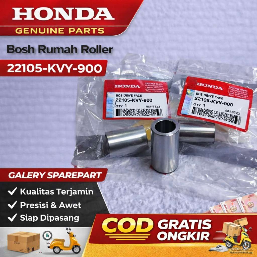 Bosh Rumah Roller Honda Beat Karbu, Spacy Karbu, 22105-KVY-900