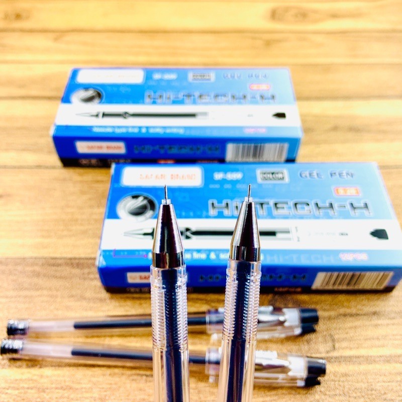 ( 1 Gross = 12 Pack ) Pulpen/Gel Pen Hi-Tech-H Hi-Tech Hitech Hi-Tec Hitec Murah Safari Eds-On 0.28