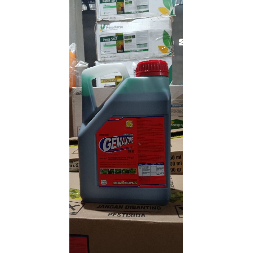 HERBISIDA GEMAXONE 276SL KEMASAN 4L