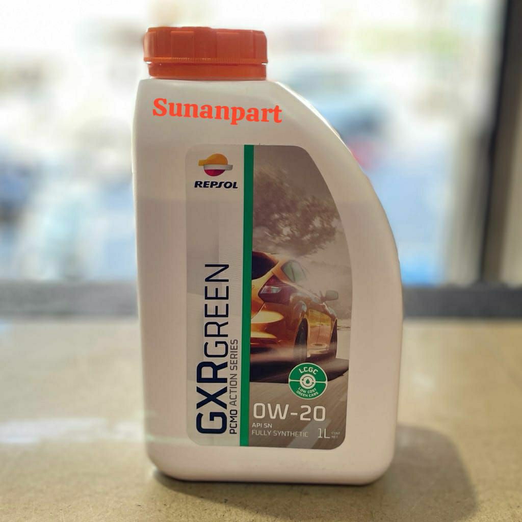 REPSOL GXR GREEN SAE 0W-20 1 LITER OLI MESIN MOBIL AGYA,CALYA,BRIO, BR-V, DATSUN GO,GO+,KARIMUN WAGO