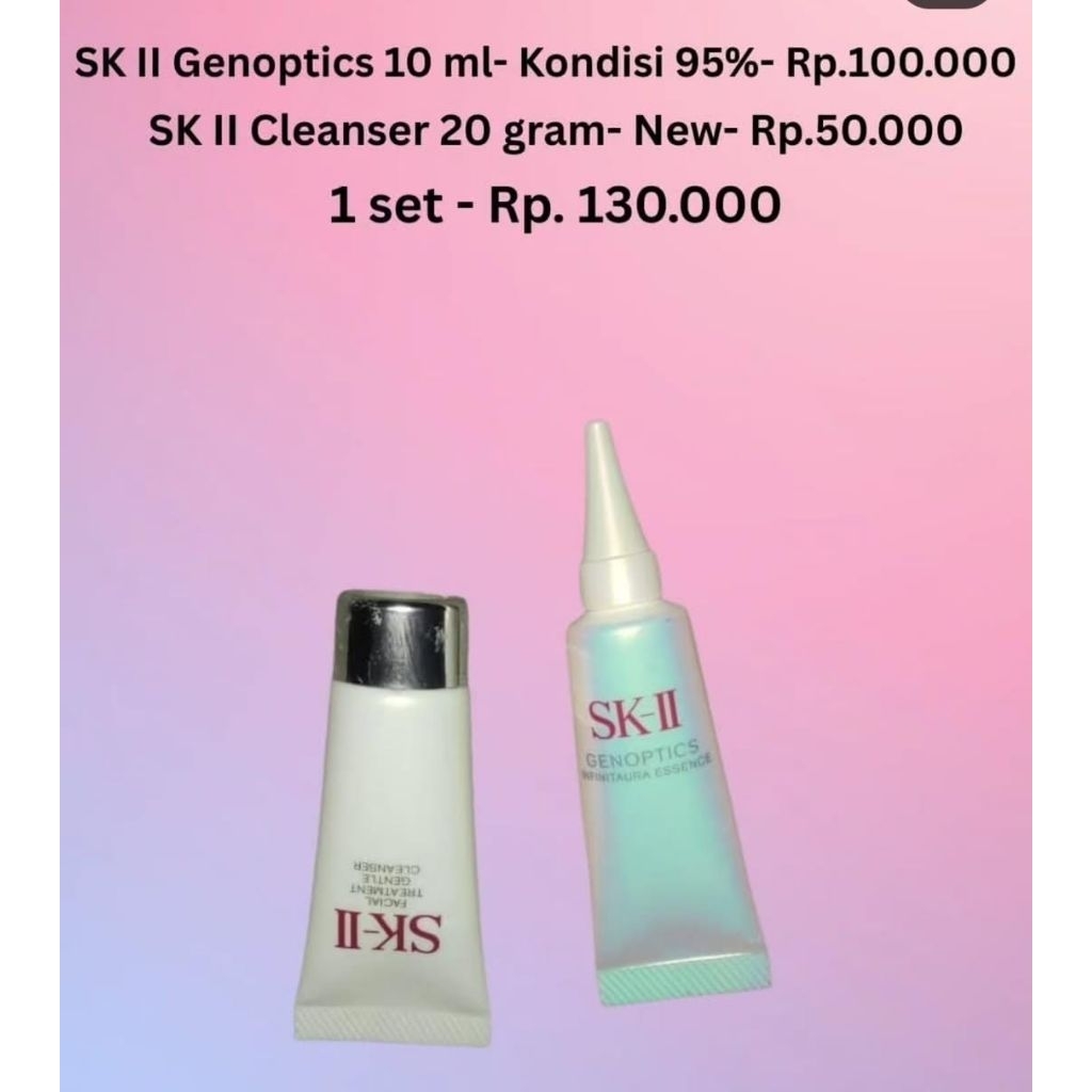 SK II Essence & Facewash - Preloved