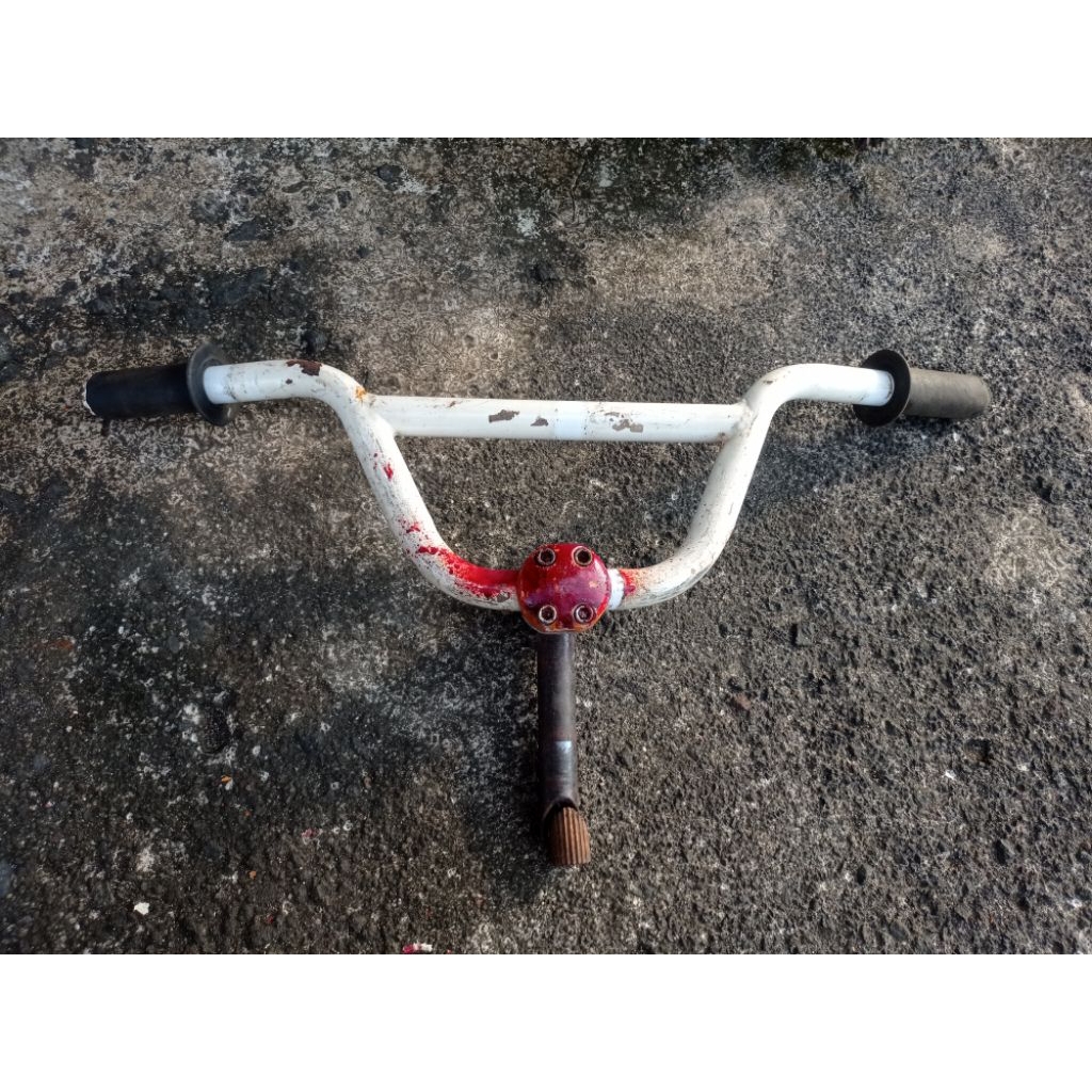 Stang stem sepeda bmx panjang stang 58 Insert stem 22,2 cm second
