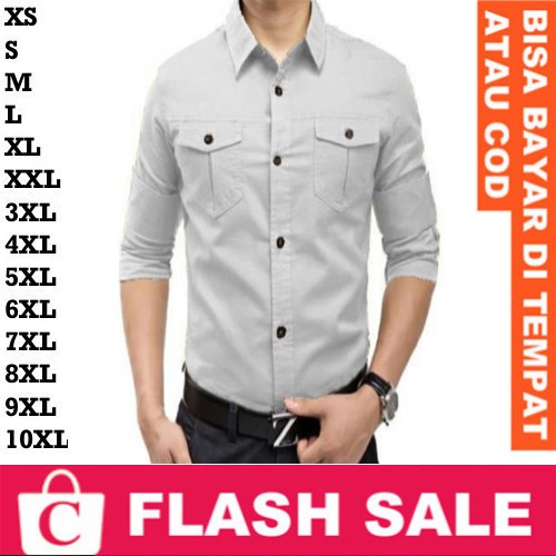 FORTKLASS FORTGLASS RISRUS FASHION SNOWSHOP CORATCORETUDIO Reguler Slim Fit Long Shirt Basic Plain K