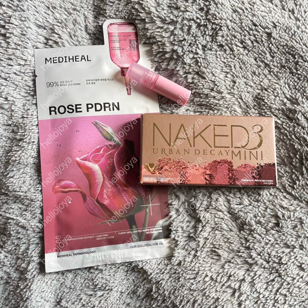 [read desc] urban decay naked 3 eyeshadow palette mini ori original make up