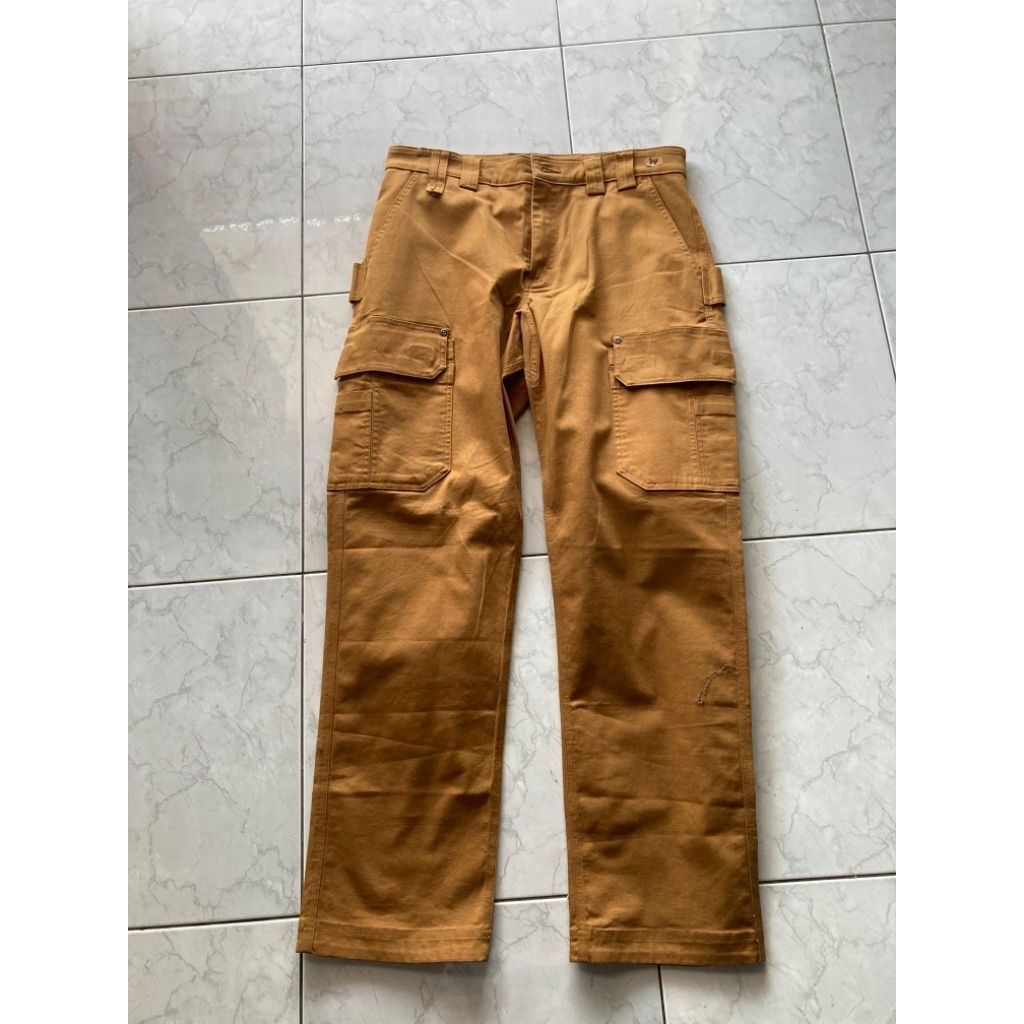 Duluth Carpenter Brown Carharrt Flex Fire Hose Size 34x32