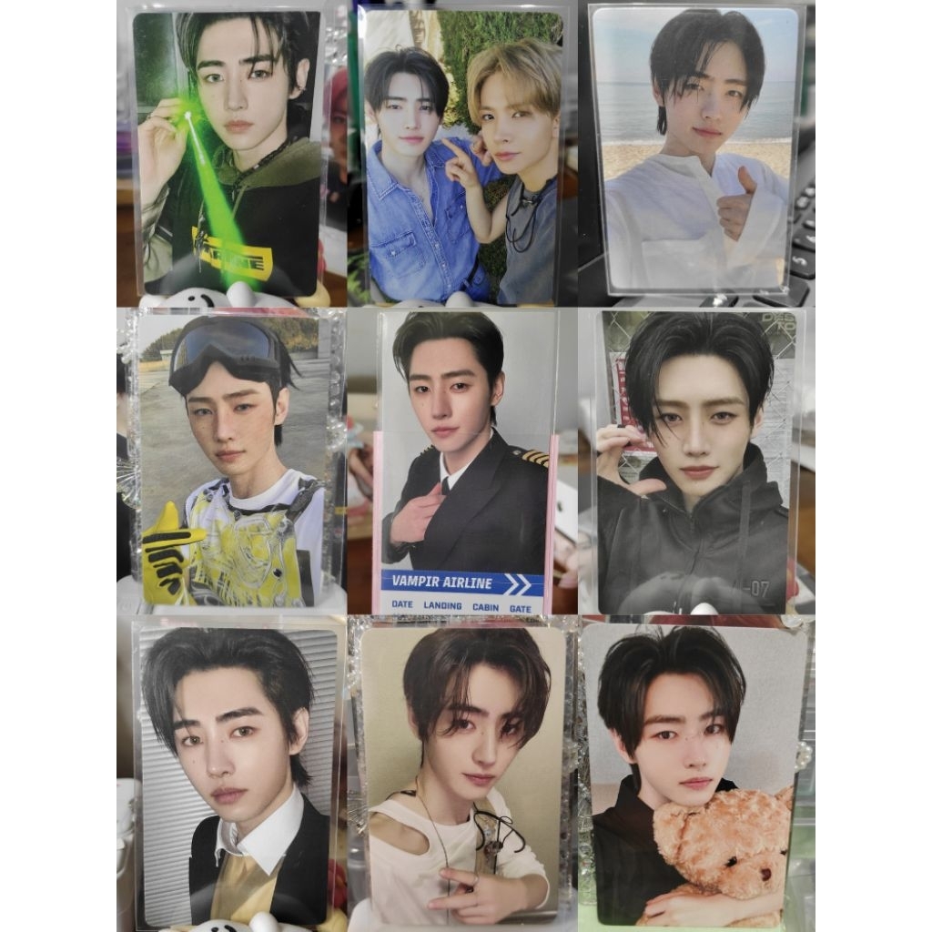 PHOTOCARD/PC OFFICIAL ENHYPEN SUNGHOON HEESEUNG JAKE JAY JUNGWON SUNOO NI-KI YZY YIZHIYU MELET HOON 