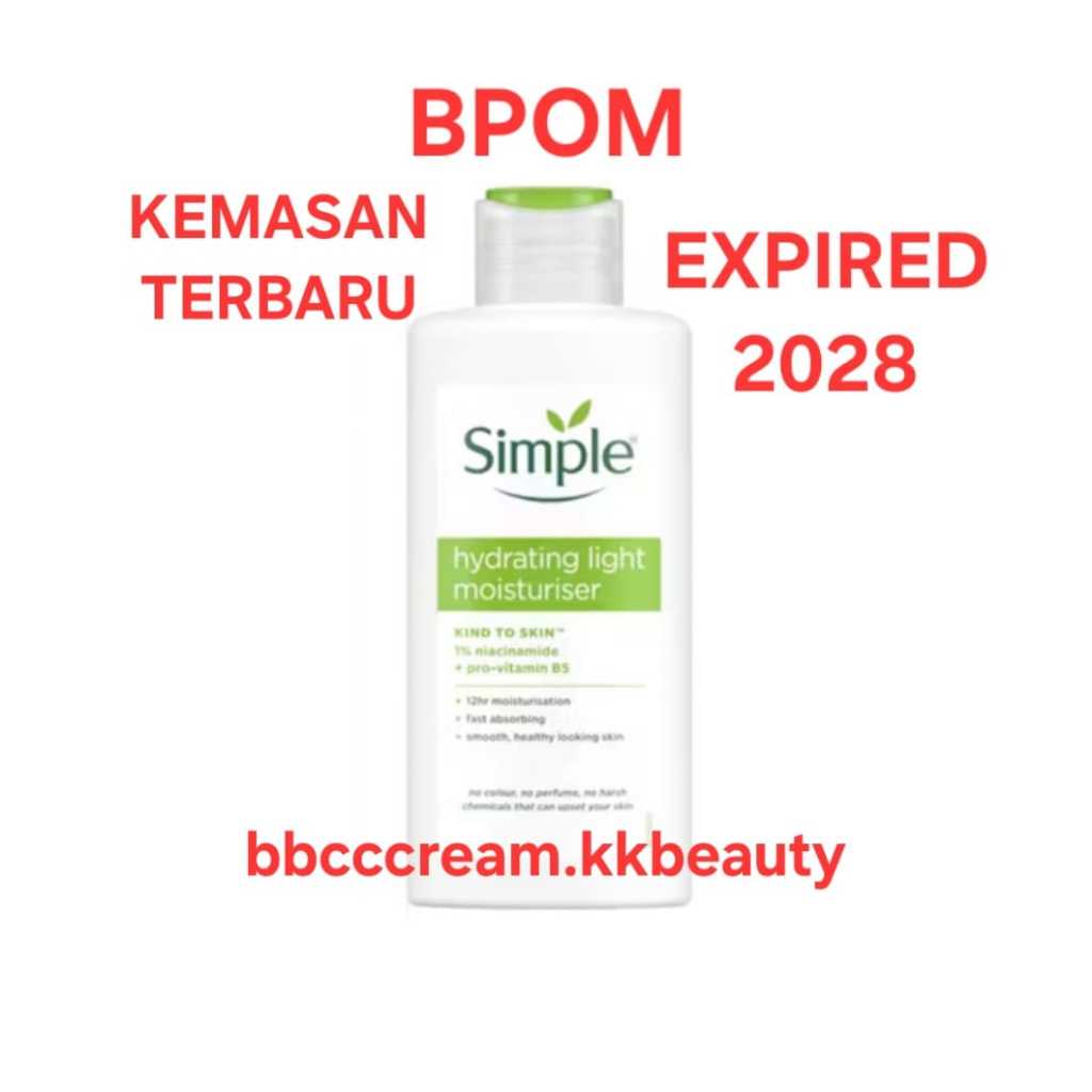 Simple Hydrating light moisturizer 125ml