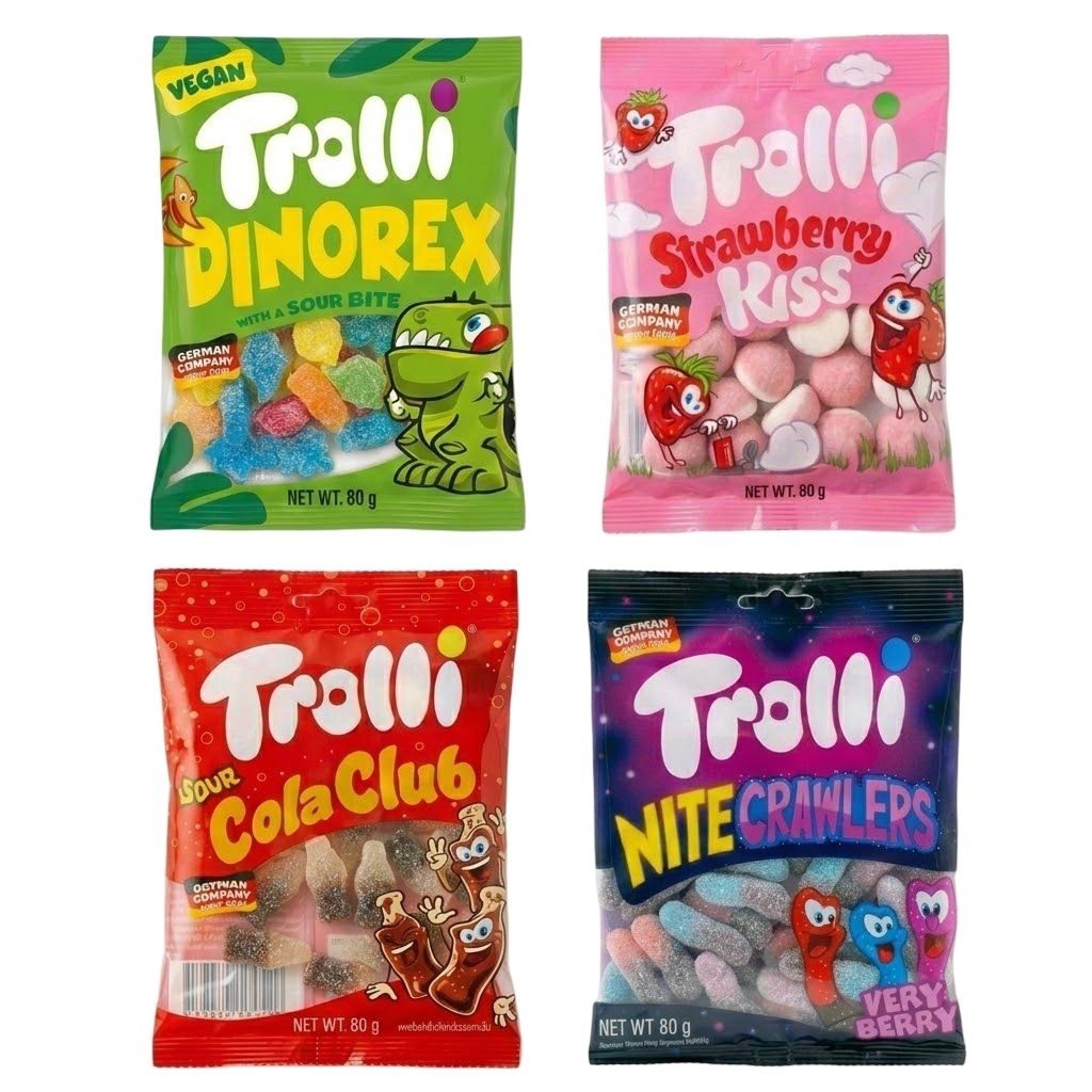 Trolli Gummy Thai Size Kecil dan Besar