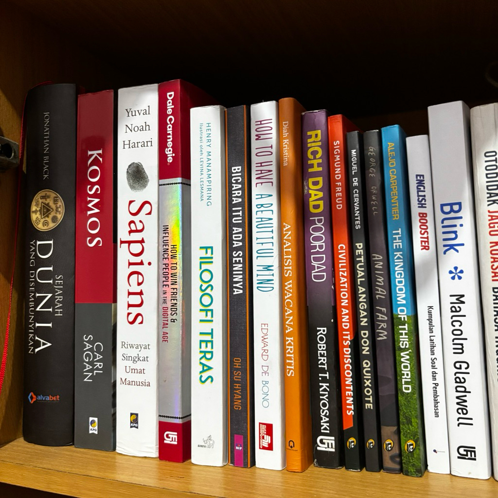 preloved book buku original kondisi bagus don xuixote civil the kingdom start with why cosmos filoso