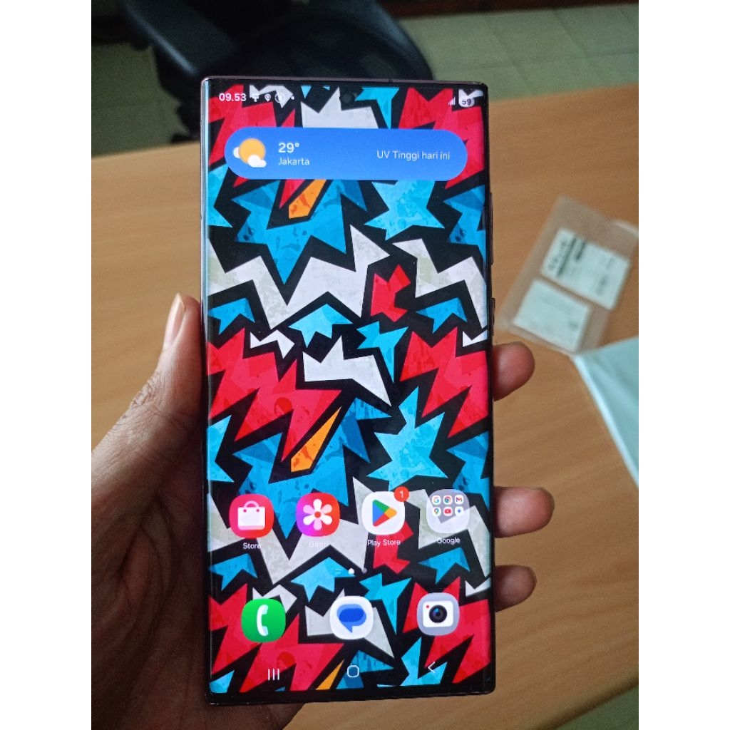 Samsung Galaxy S22 Ultra 12/256 Ex Inter (Indosat Only) Minus Tompel dikit