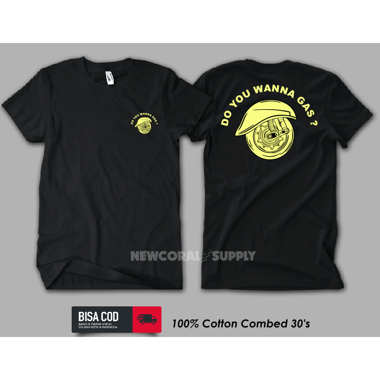 Baju Kaos Tshirt Vespa Scooter Rider Cotton Combed Premium Kualitas Distro Termurah