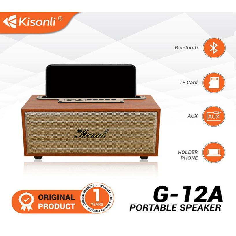 KISONLI Speaker S13 Bluetooth 5.0 8W RGB Light Rhyme