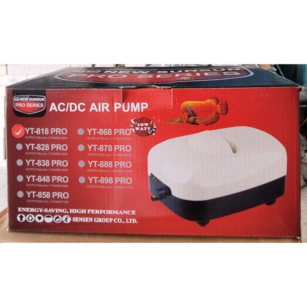 Pompa Udara ACDC Sunsun YT818 PRO / Sunsun ACDC