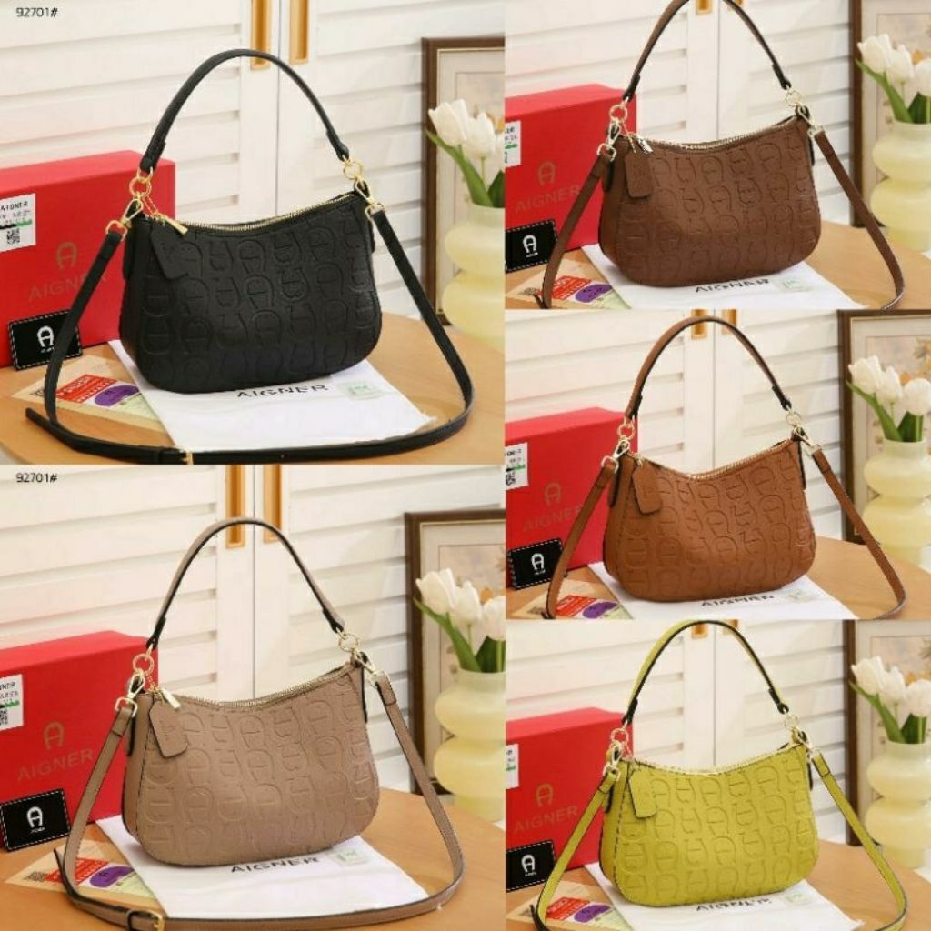 Tas shoulderbag 92701 embos Tas sandang selempang free box