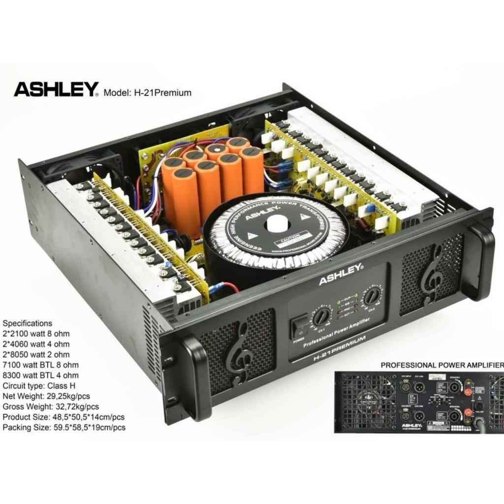 power ashley h21 premium original 2 channel Ashley H 21premium | MELODY CLASSIC