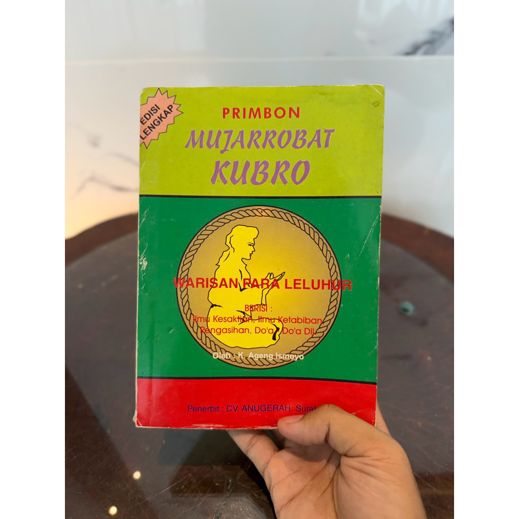 Kitab Primbon Mujarrrobat Kubro Lengkap | Kitab Hikmah Doa Mustajab & Pengobatan