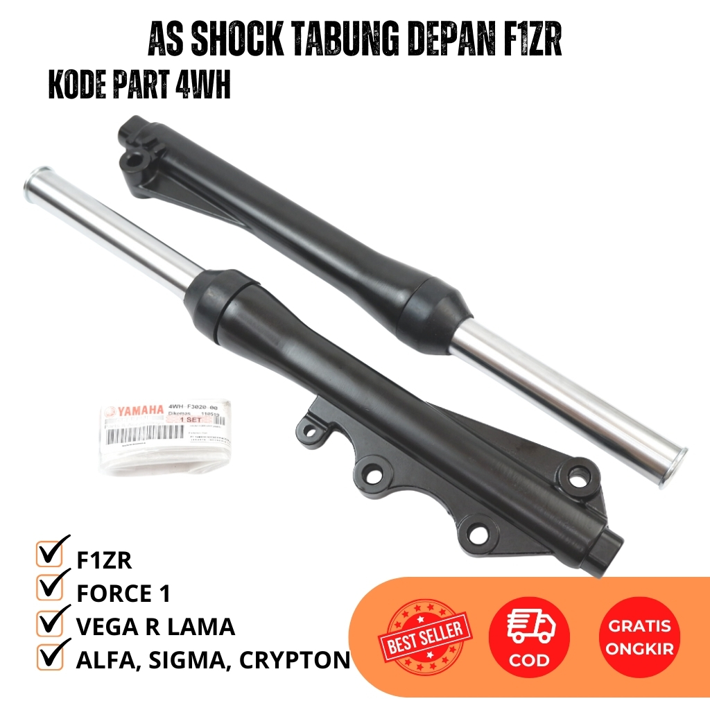 Shock Tabung Depan Assy Fizr Force1 F1zr Poswan Vega R Lama As Shok Depan FIZ R Force 1 4WH ORI