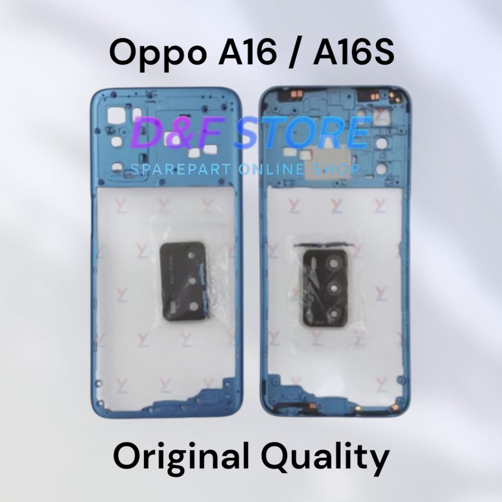Middle Frame / Tulang Tengah Smartphone Oppo A16 / A16S  Original