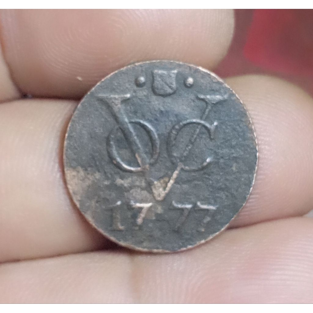 Koin VOC 1 Duit Utrecht 1777