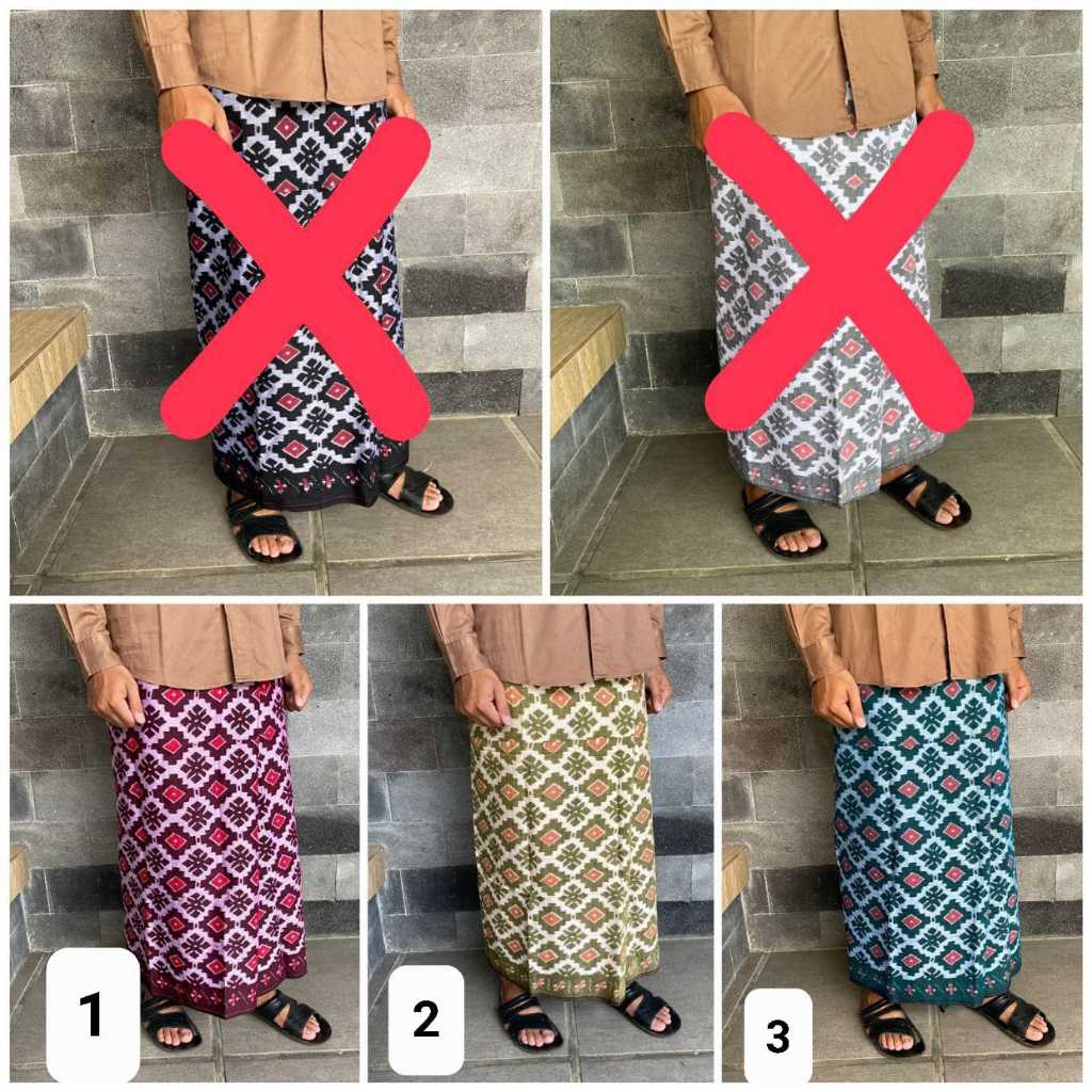Sarung Goyor Tenun Troso Bahan Full Tenun
