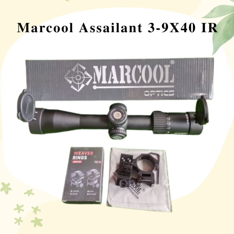 Teleskop Marcool Assailant 3-9X40 IR || Telescope Marcool Terbaru IR