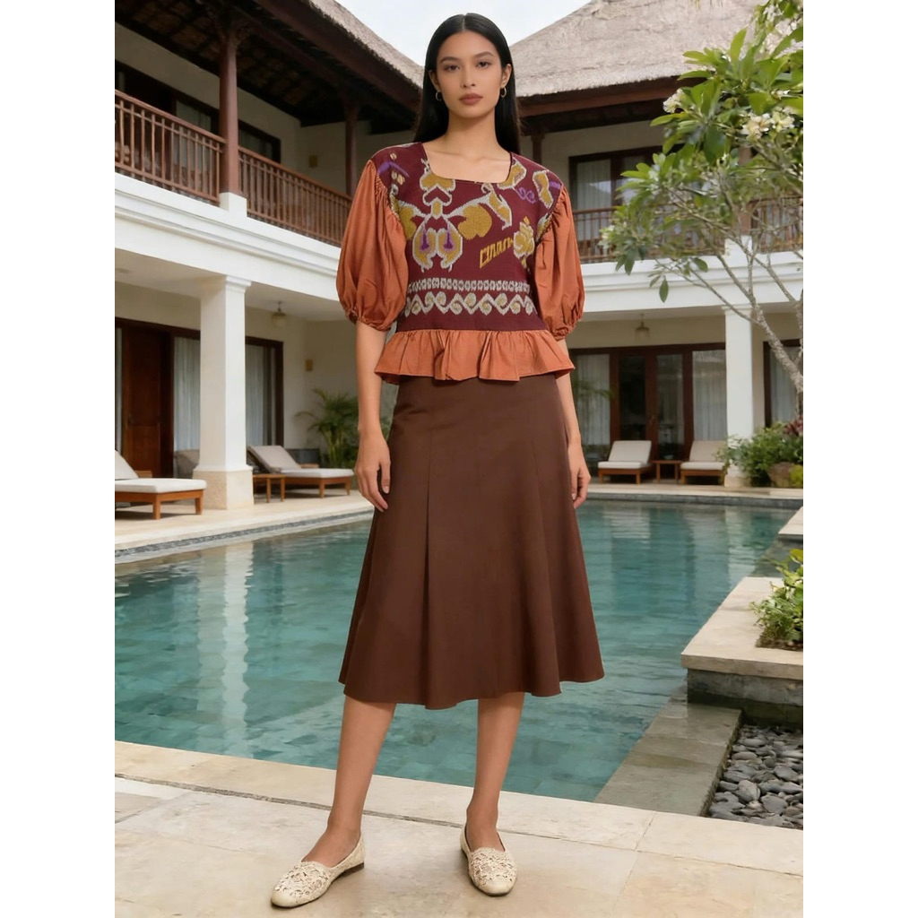 Atasan tenun endek Bali