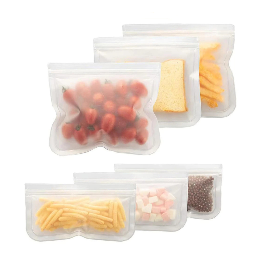 Pouch Penyimpanan Makanan Ziplock Kedap Udara Plastik Zipper Food Storage Bag HM1060 - Grosir JKT
