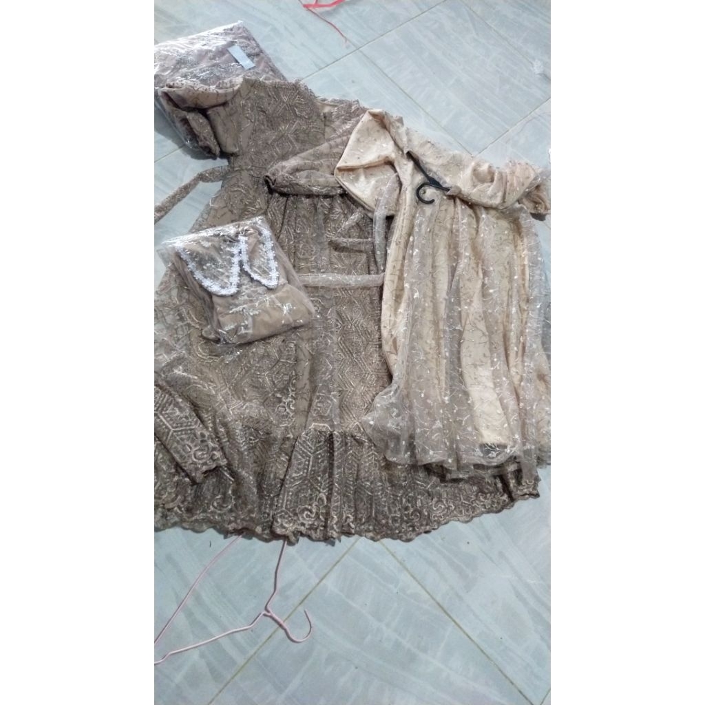Gamis couple ibu anak 2 tahun 9-10tahun