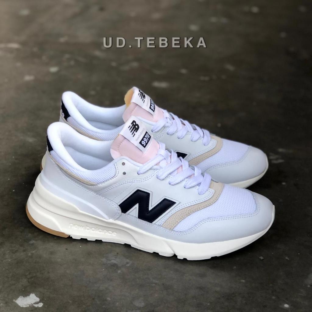 Sneakers New Balance Classic 997R Unisex White Bone Navy Blue Gum Original