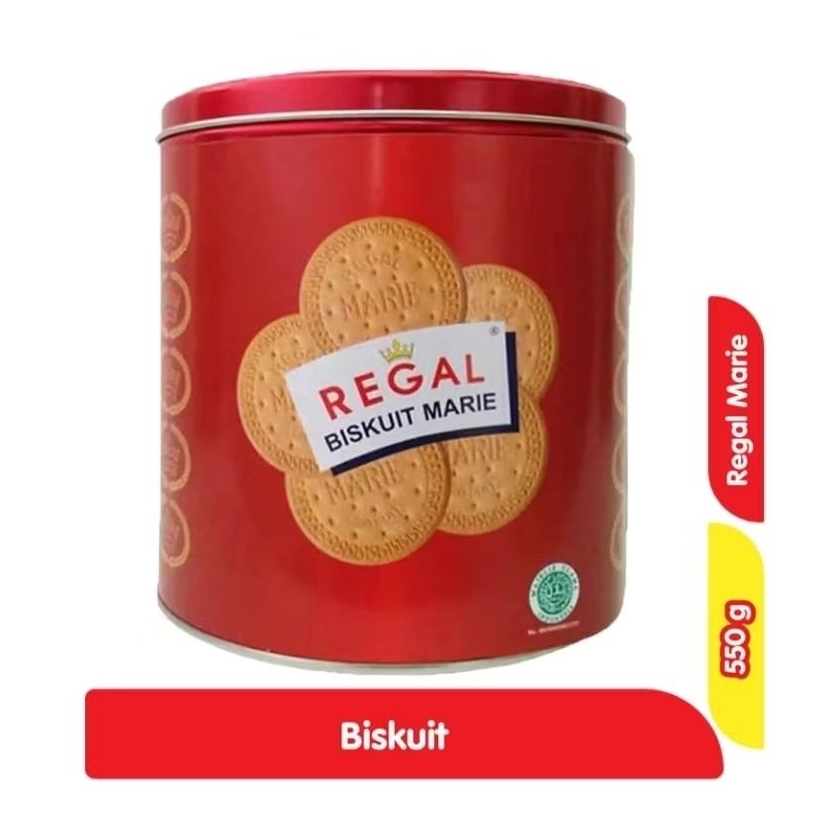 (KALENG) REGAL KALENG 550 G BISKUIT KALENG REGAL