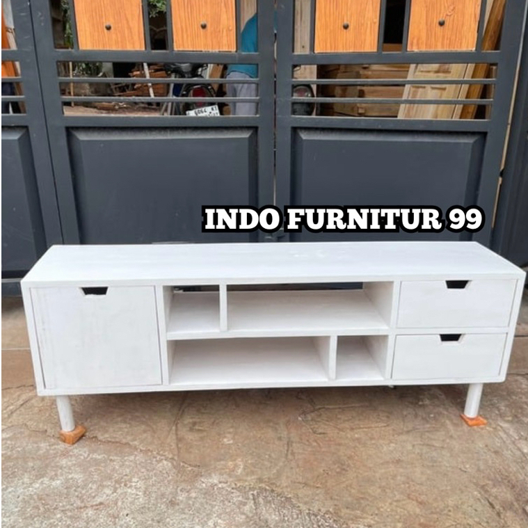 MEJA TV KAYU Mahoni | Berkualitas Grade A