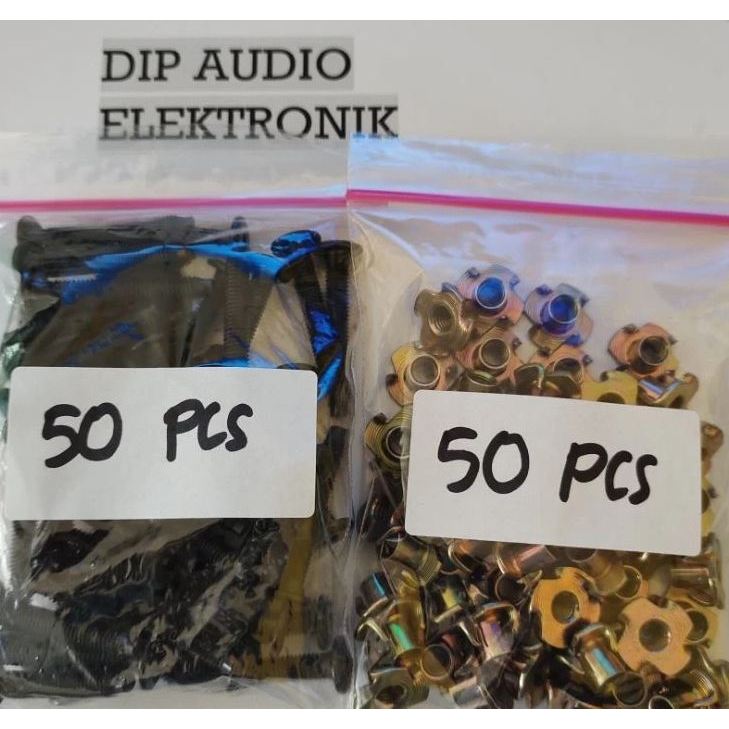 READY 50Pcs Baut Speaker M6 5Cm Baut Cakar Baut Speaker