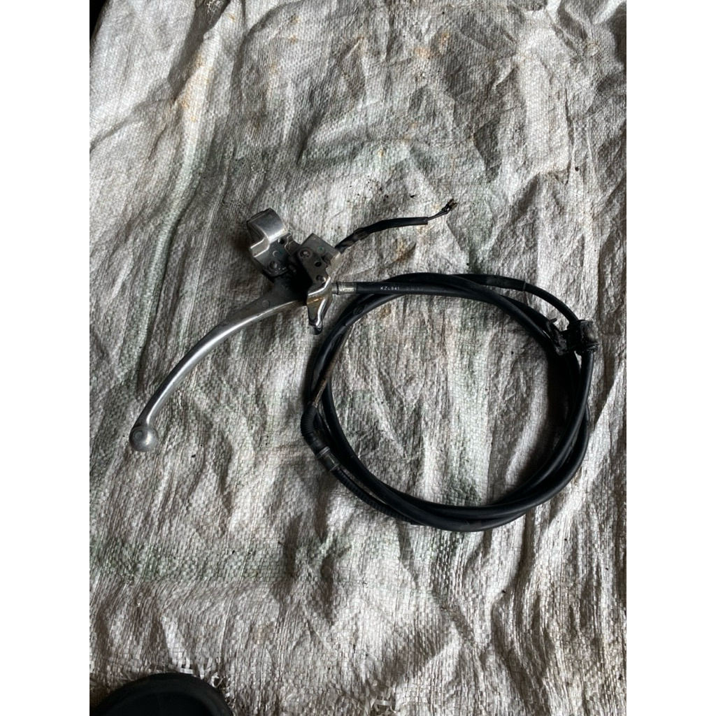 Dudukan handle rem kiri set kabel spacy karbu scoopy karbu beat karbu original copotan