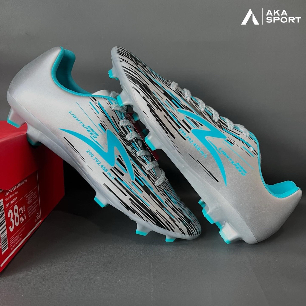Lightspeed Reborn FG Silver / Aqua / Black