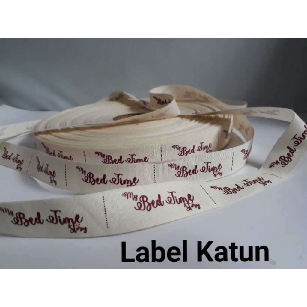 Label Baju Katun 100 Pcs
