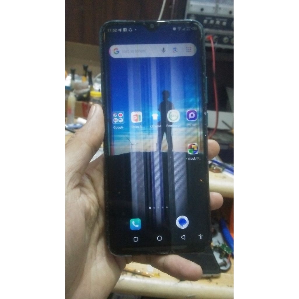 Infinix hot 9 play ram 2/32 mesin normal minus lcd