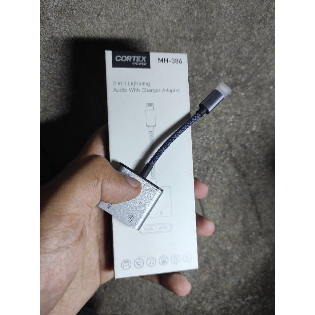 preeloved cortex mh386 splitter iphone type lighting to lighting open mic pubg
