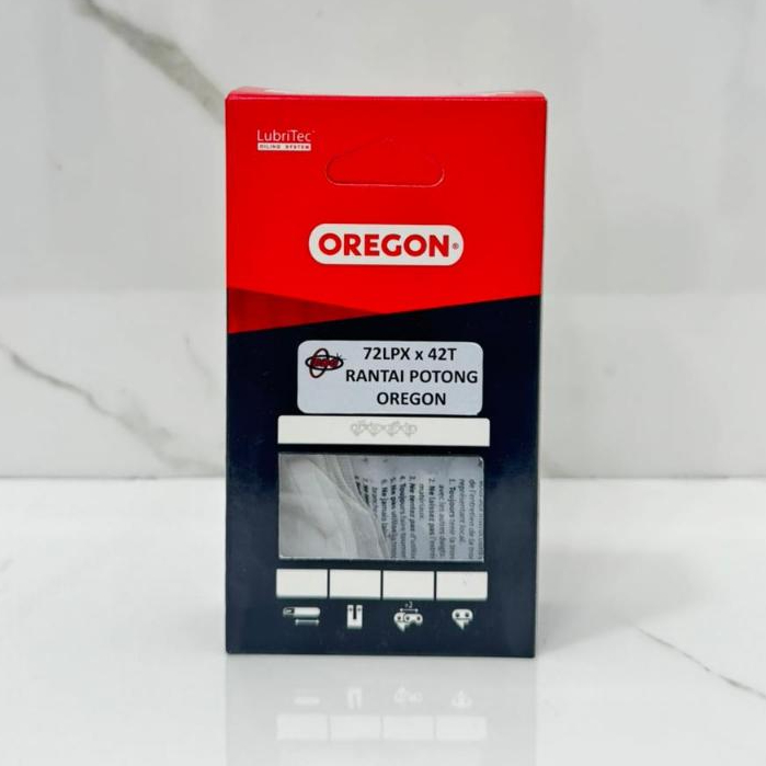 72LPX-42T Rantai Potong Oregon 42 mata potong (72/42T) Bar 25inch