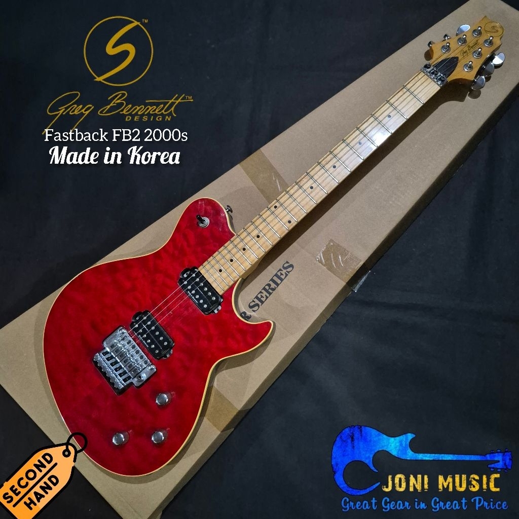 Gitar Samick Greg Bennet Original: Fast Back FB-02