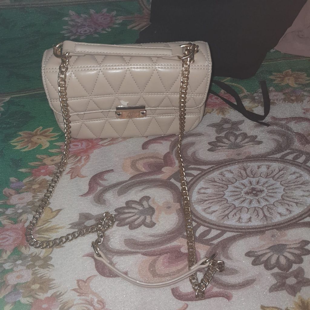 PRELOVED BEKAS TAS MEREK JIMS HONEY CLARESTA WARNA APRICOT COKLAT MUDA MOCCA - MINUS SEPERTI DI FOTO