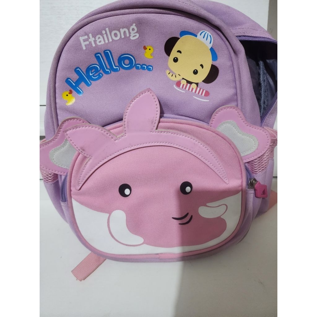 Tas Anak Perempuan Tas Cewe Pink- Preloved