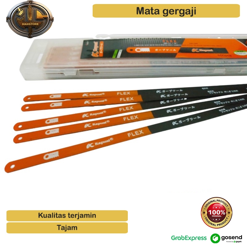 Mata Gergaji Besi Flexible 30M Potong Besi Pipa Stainless